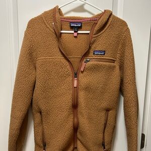 Patagonia Tan Fleece Jacket